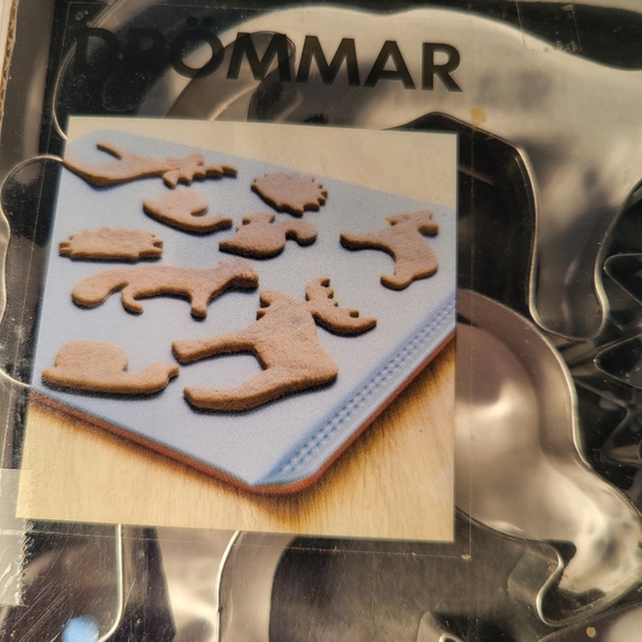 IKEA Kitchen Ikea Drommar Metal Cookie Cutters Set Of 6 Wildlife